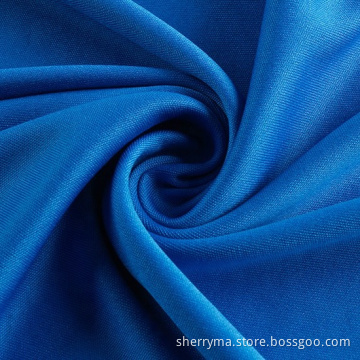 Circular knitted polyester interlock fabric for underwear